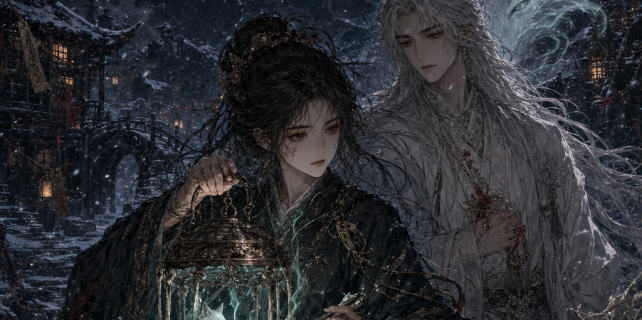 The Fox Lantern Shines on Bones