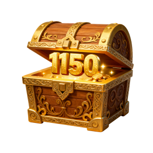 1150 Coins